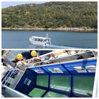 海下灣坐玻璃底船看珊瑚